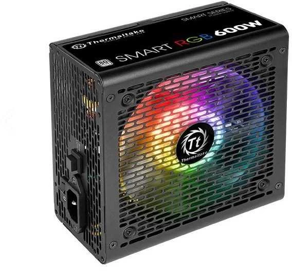 Maitinimo šaltinis Thermaltake Smart 600W RGB PS-SPR-0600NHSAWE-1 (600 W, aktyvus, 120 mm)