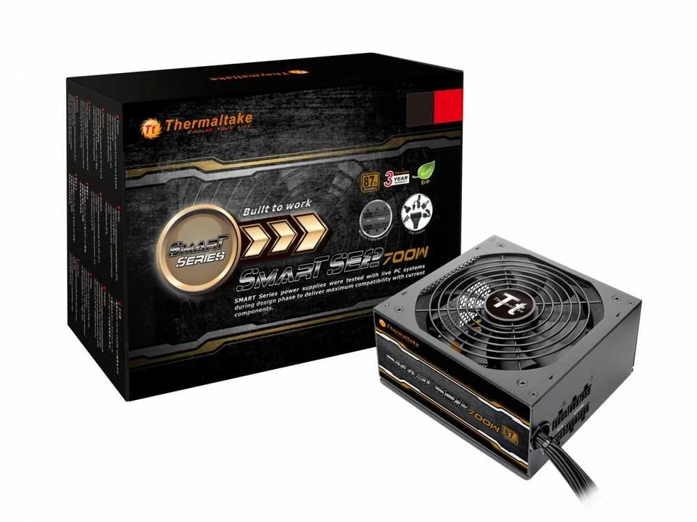 Mobvoi Maitinimo šaltinis Thermaltake Smart SE2 PS-SPS-0700MNSAWE-1 (600 W, aktyvus, 120 mm)