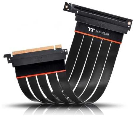 Thermaltake Aukščiausios kokybės PCI-E 4.0 x16 riser prailginimo juosta – 200 mm