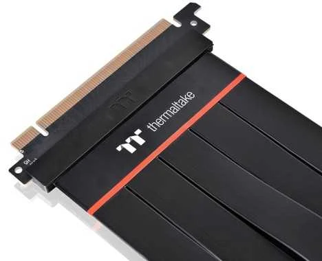 Thermaltake Aukščiausios kokybės PCI-E 4.0 x16 riser prailginimo juosta – 200 mm
