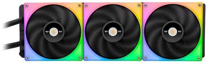 Thermaltake Vandens aušinimas – toughliquid ultra 420 rgb – 2,1" LCD, toughfan rgb 140mm*3