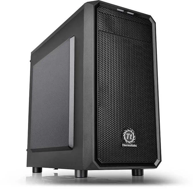 THERMALTAKE Versa H15 Micro Tower, i/O jungtys 1xUSB 3.0,1xUSB 2.0,1x HD Audio, visiškai modulinė koncepcija, kabelių valdymas