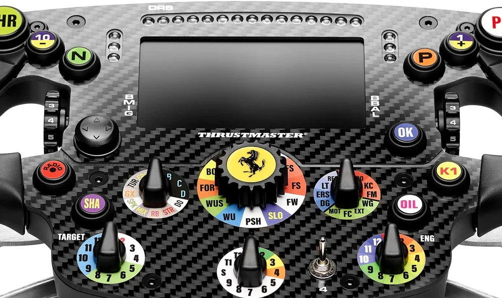 Thrustmaster „Formulės vairo priedas“ „Ferrari SF-25 Edition“ (4060466)