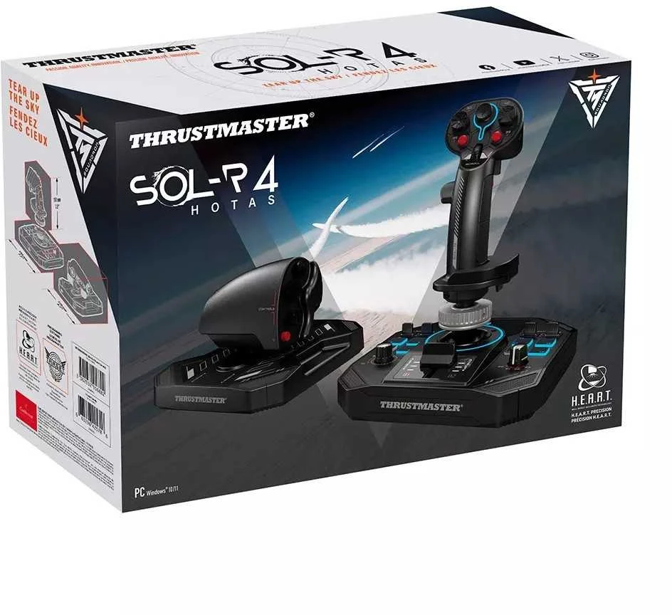 „Thrustmaster“ valdymo svirtis | SOL-R 4 HOTAS