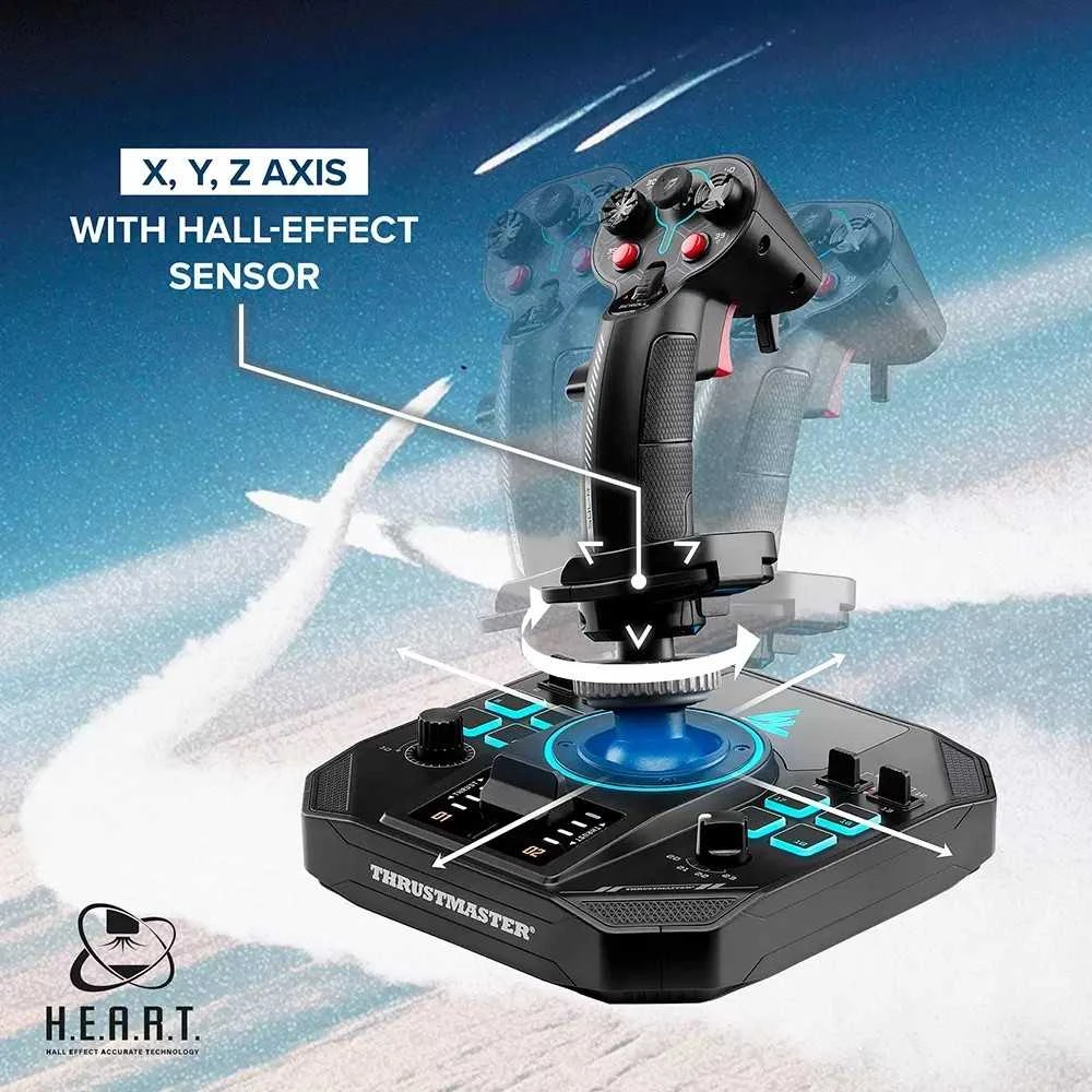 „Thrustmaster“ valdymo svirtis | SOL-R 4 HOTAS