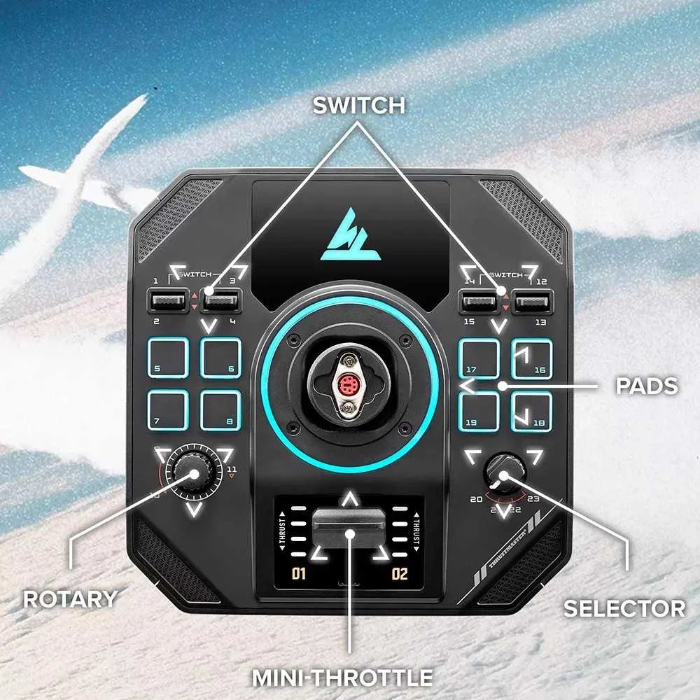 „Thrustmaster“ valdymo svirtis | SOL-R 4 HOTAS