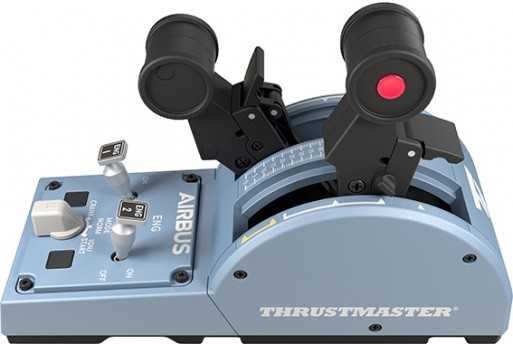 Thrustmaster Pareigūno komplektas airbus vairasvirtė + droselio komplektas