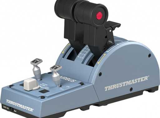 Thrustmaster Pareigūno komplektas airbus vairasvirtė + droselio komplektas