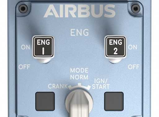 Thrustmaster Pareigūno komplektas airbus vairasvirtė + droselio komplektas