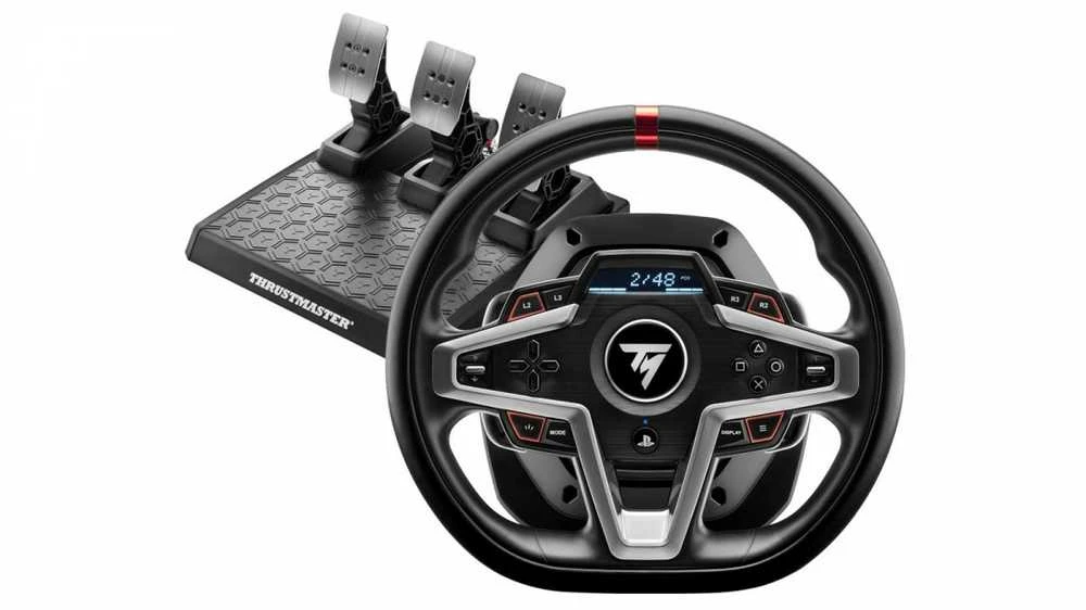 Žaidimų vairo rinkinys Thrustmaster Racing Wheel | T248R (vairo rinkinys + pedalų rinkinys) PS4 / PS5 / PC