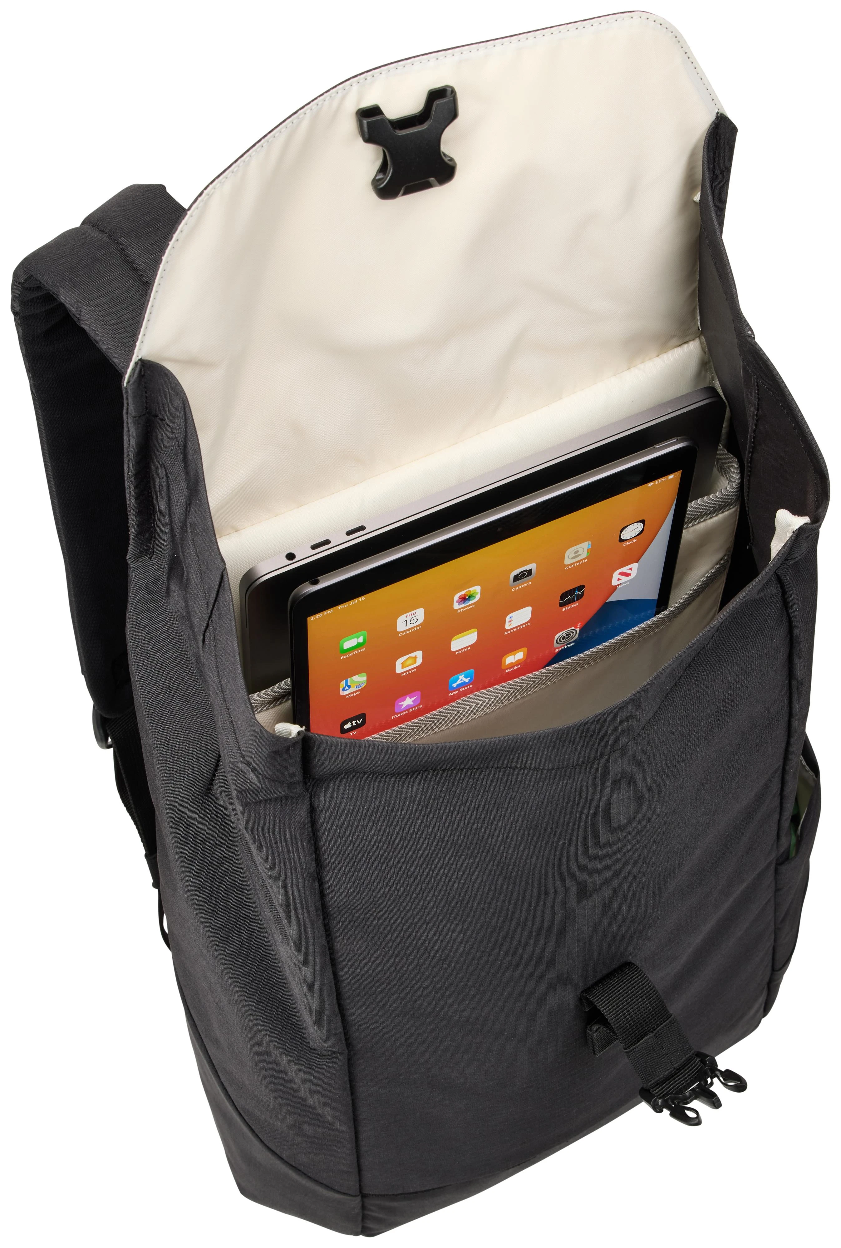 Thule | Lithos Backpack | TLBP-213 | Tinka iki 16 " | Backpack | Juodas
