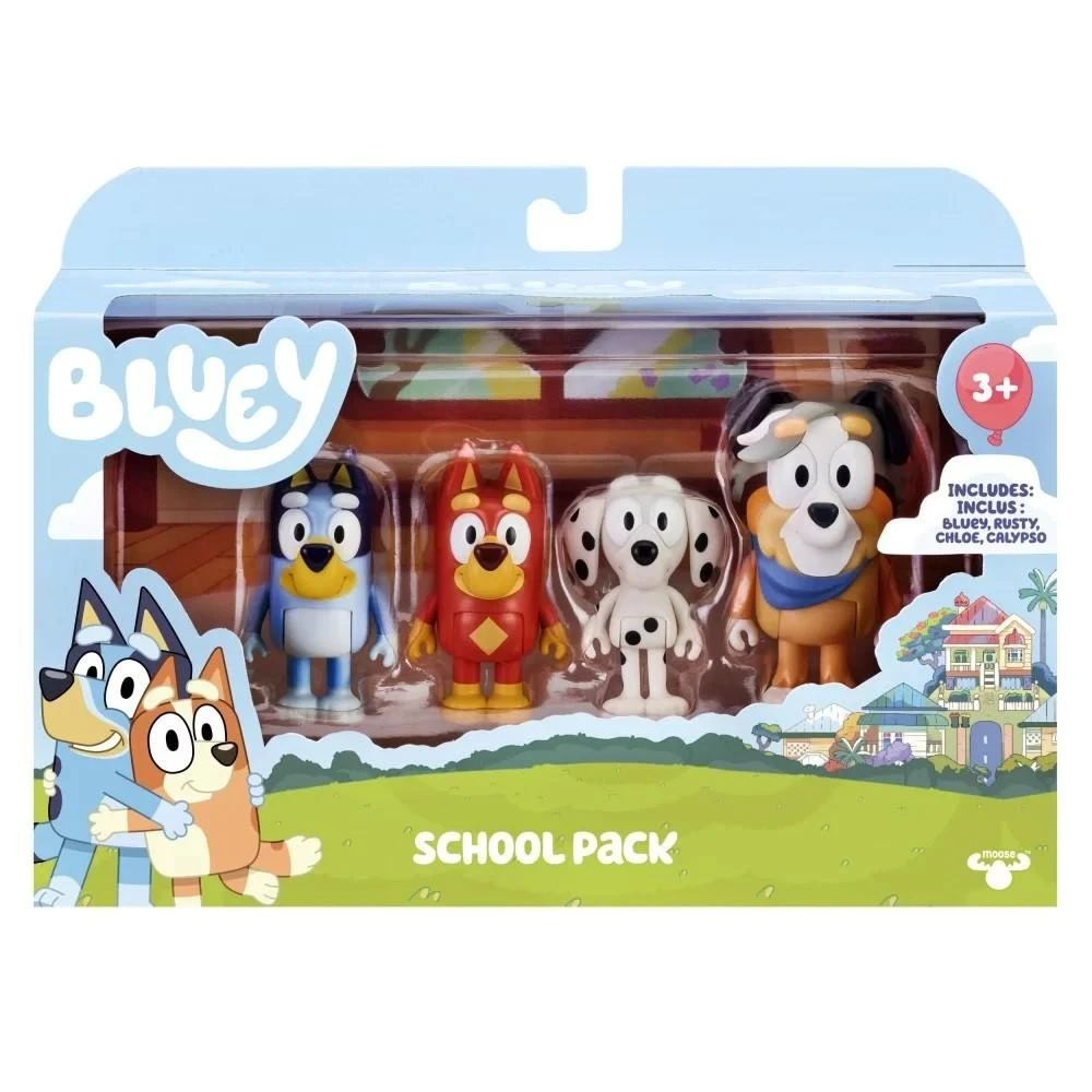 BLUEY žaidimų rinkinys - Mokyklinis komplektas