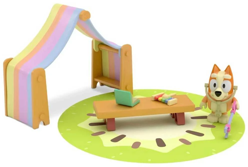 Figūrėlė Tm Toys Bluey Mėlyna - Rinkinys Pokój zabaw + figurka pieska