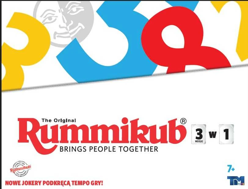 TM Toys Stalo žaidimas Rummikub twist 3in1 šeimai