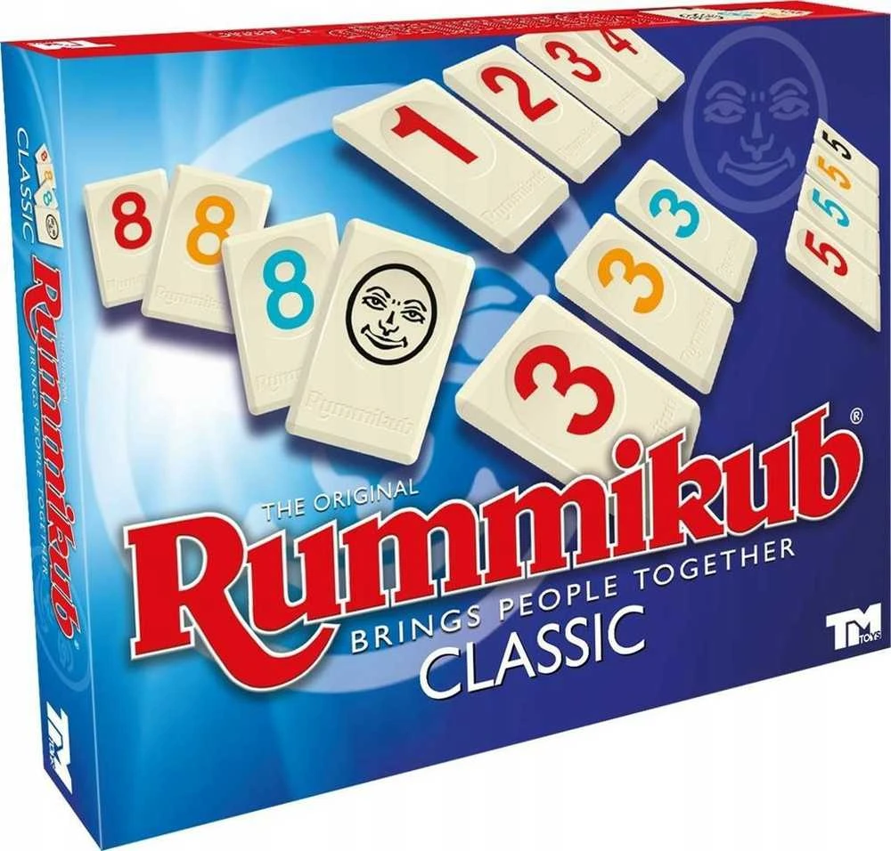 TM Toys Stalo žaidimas Rummikub šeimai