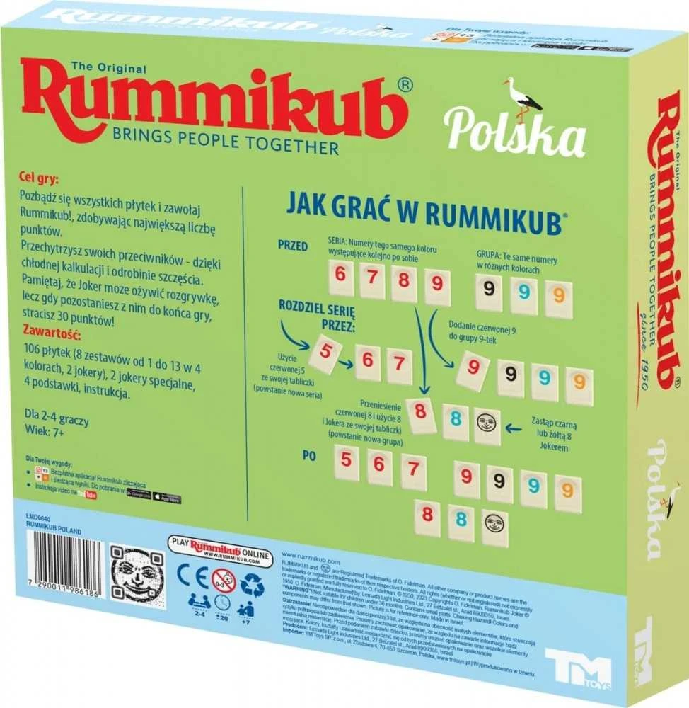 TM Toys *****TMT Rummikub riboto leidimo Lenkija 00190