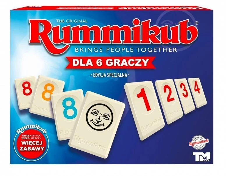 TM Toys Stalo žaidimas Rummikub XP 6 žaidėjams