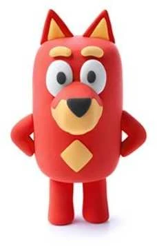 TM Toys Hey Clay - Figūrėlė Bluey Rusty + akcesoriami 5pak