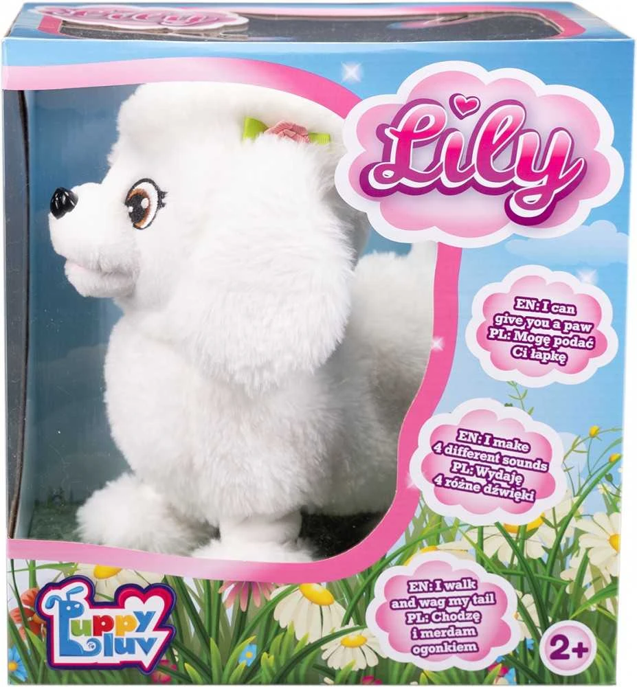TM Toys Interaktyvus pudelis šuniukas Lily Puppy Luv