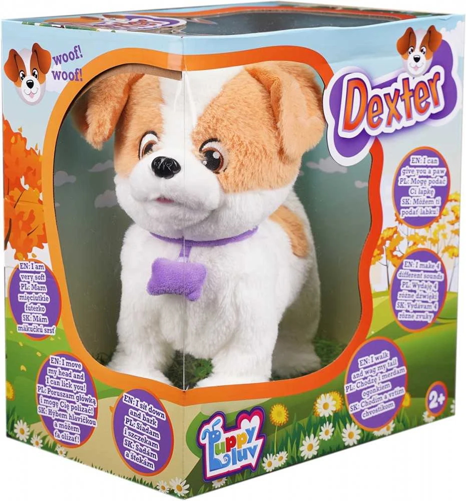 TM Toys Interaktyvus šuniukas Dexter Puppy Luv