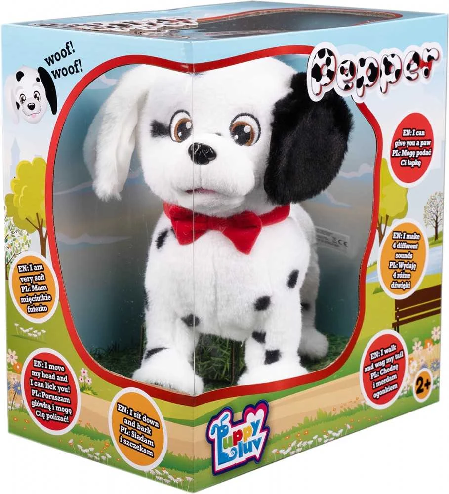 TM Toys Interaktyvus dalmatino šuniukas Pepper Puppy Luv