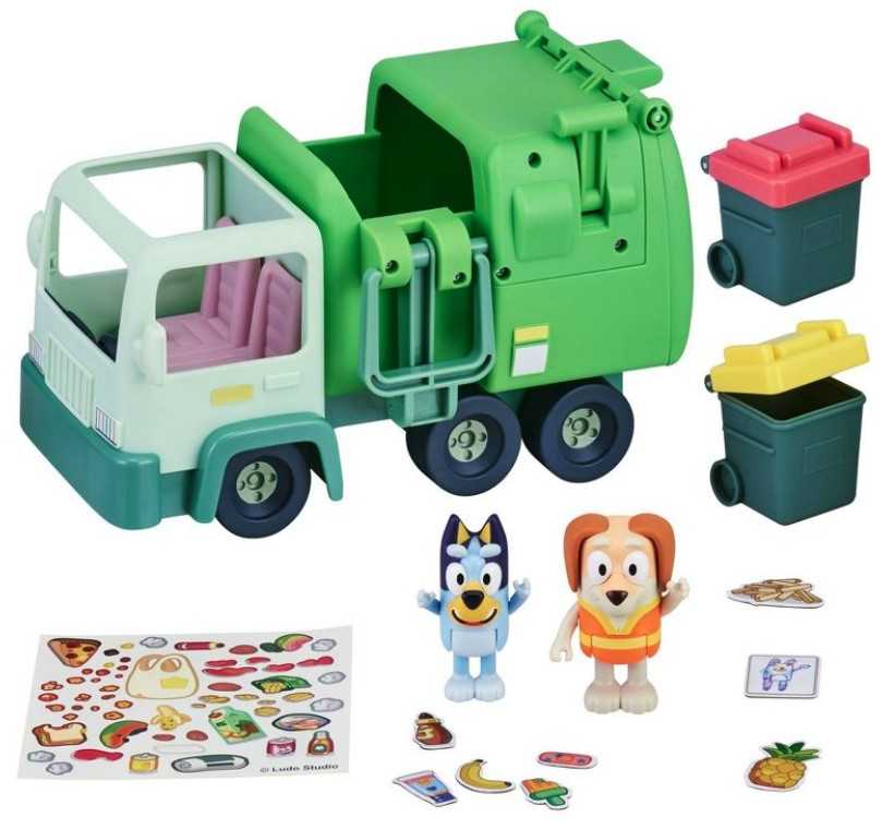 TM Toys Bluey Rinkinys šiukšliavežis