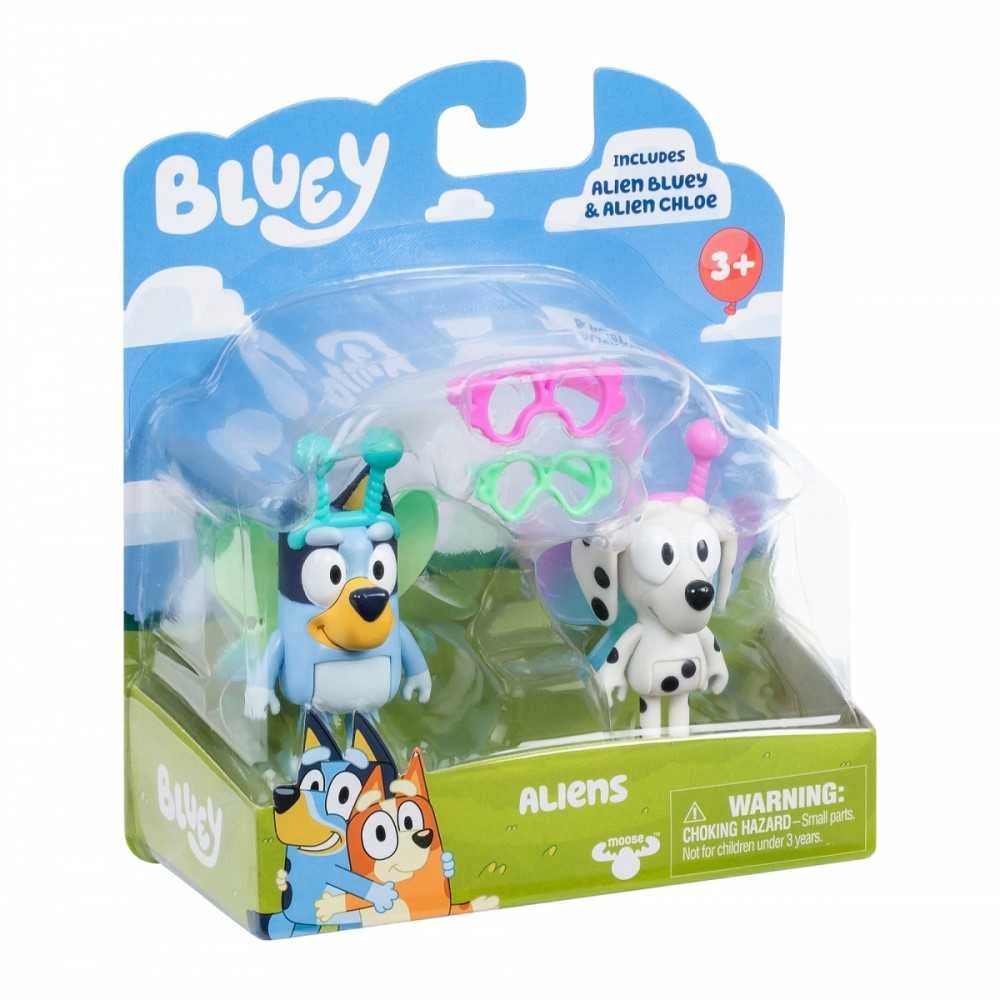 TM Toys TMT BLUey pav. Alien Bluey Chloe 2pack BLU17617