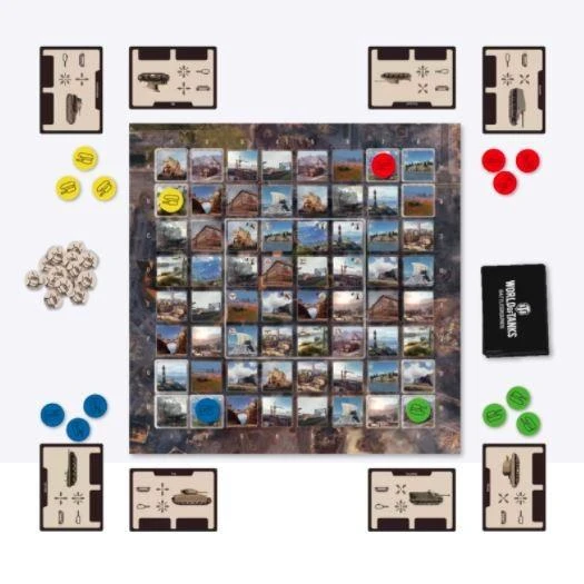 TM Toys Stalo žaidimas World of Tanks, ENG