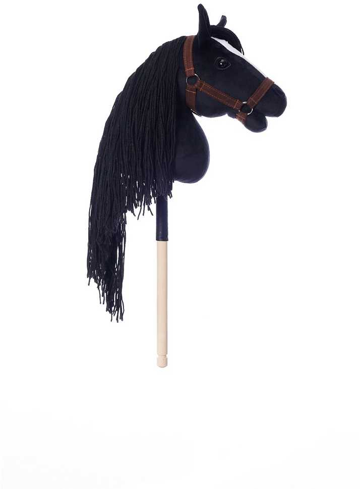 Tootiny Koń na kiju Hobby Horse HOPPIHORSE A3 juoda