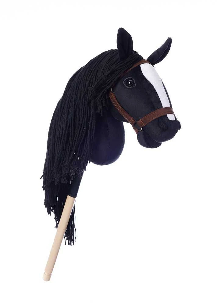 Tootiny Koń na kiju hobby horse hoppihorse a3 juoda, maść kara