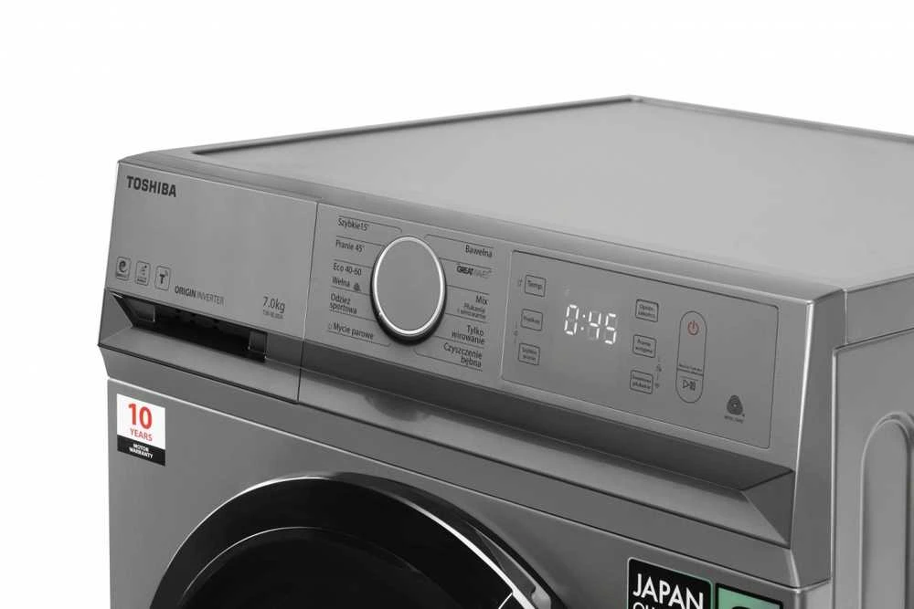 Skalbimo mašina Toshiba TW-BL80A2PL(SS) Slim