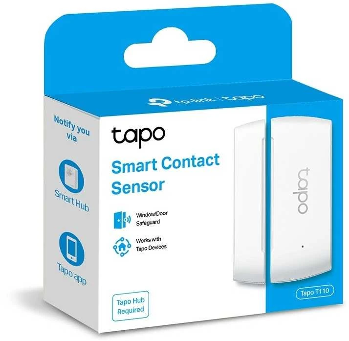 TP-LINK | Tapo išmanusis kontaktinis jutiklis | Tapo T110 | 868/922MHz