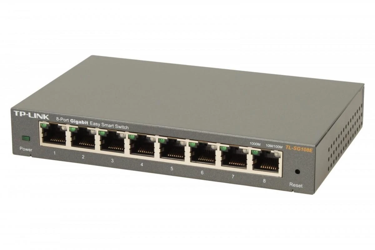 Šakotuvas Komutatorius TP-Link / TL-SG108E