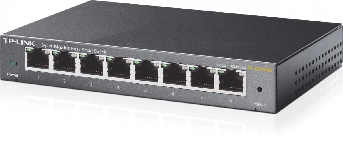 Šakotuvas Komutatorius TP-Link / TL-SG108E