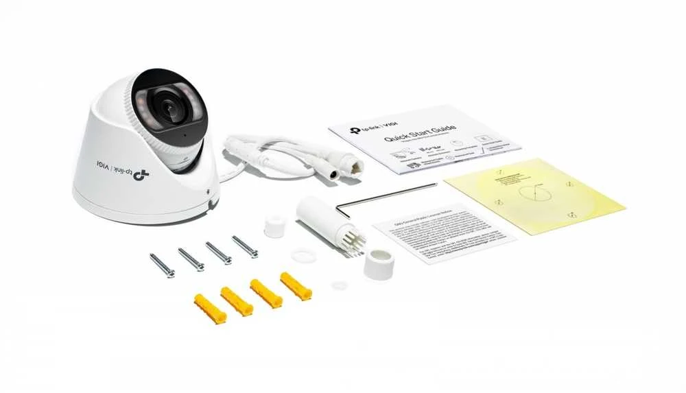 TP-LINK | VIGI 8MP spalvota tinklo kamera | InSight S485 | Bokštelis | 8 MP | 2,8 mm | IP67 | H.265+ | Micro SD, maks. 512 GB