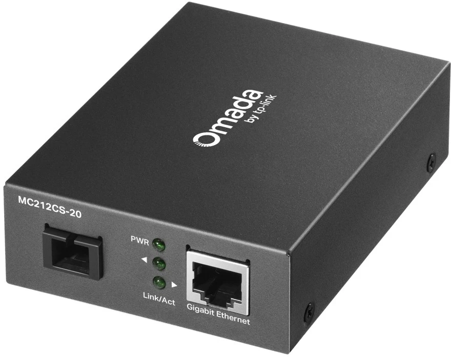 TP-LINK | Omada Gigabit WDM Media Converter | MC212CS-20