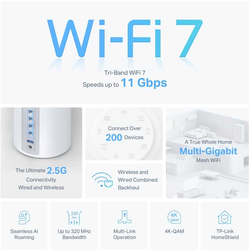Maršrutizatorius TP-Link Deco BE65(1-pack)