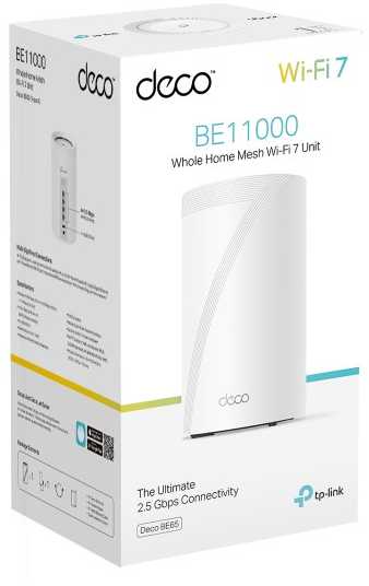 Maršrutizatorius TP-Link Deco BE65(1-pack)