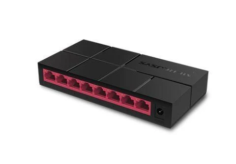 Šakotuvas TP-Link „Mercusys“ | Komutatorius | MS108G | Nevaldomas | Stalinis | Maitinimo šaltinio tipas: Išorinis