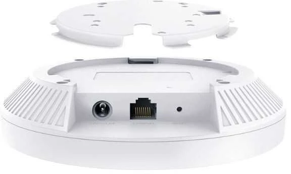 Maršrutizatorius AX3000 lubinis „WiFi 6“ prieigos taškas | EAP653 UR | TP-LINK 2,4 GHz, 5 GHz | 802.11ax | 10/100/1000 Mbit/s | Ethernet LAN (RJ-45) jungtys: 1 | MU-MiMO: Taip | PoE įvestis | Antenos tipas: vidinė, universali