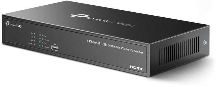 TP-Link Vigi nvr1004h 4 kanalų vaizdo registratorius