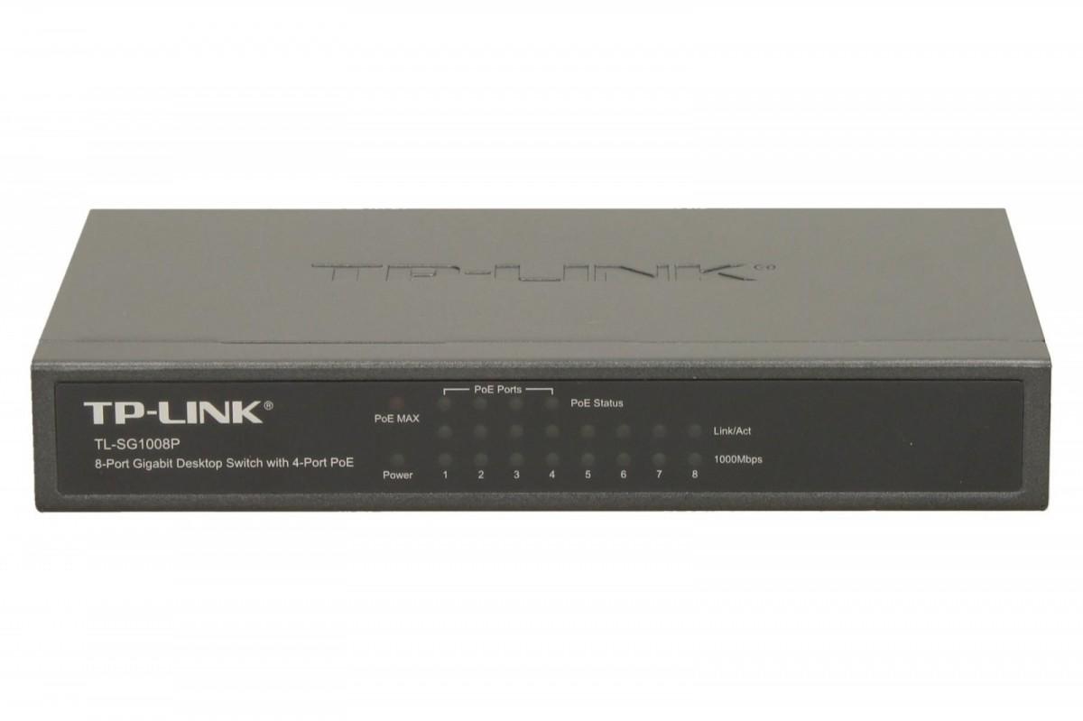 Šakotuvas Komutatorius TP-Link / TL-SG1008P