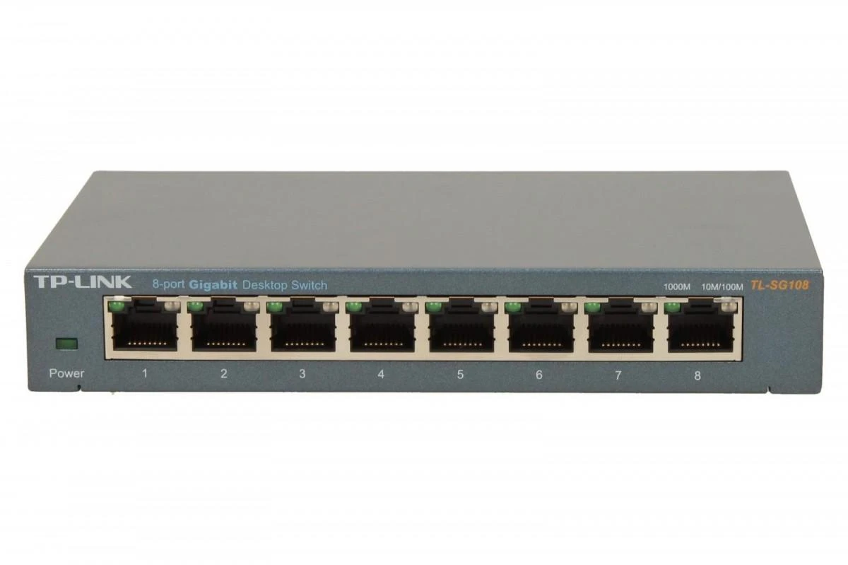 Šakotuvas Komutatorius TP-Link 8port / TL-SG108