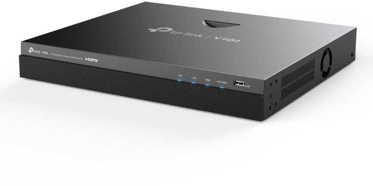 TP-Link Vigi nvr2016h-16mp 16 kanalų poe+ tinklo vaizdo registratorius