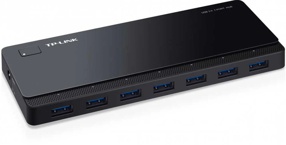 TP-Link 7 prievadų USB 3.0 šakotuvas iš viršaus