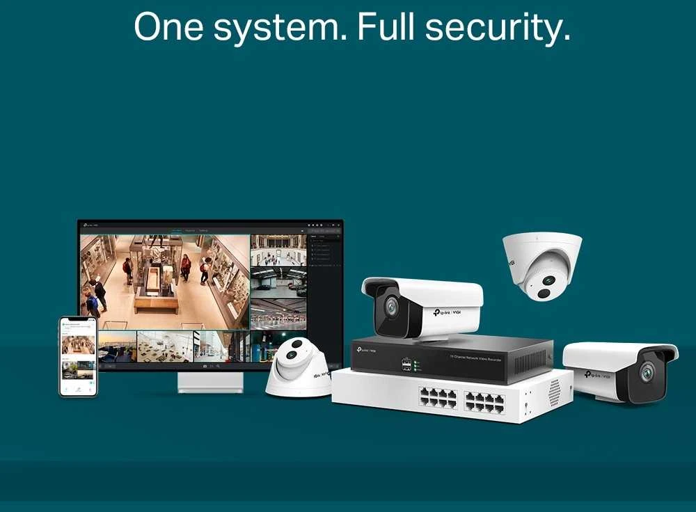 TP-Link Vigi NVR1016H vaizdo registratorius 16 kanalų
