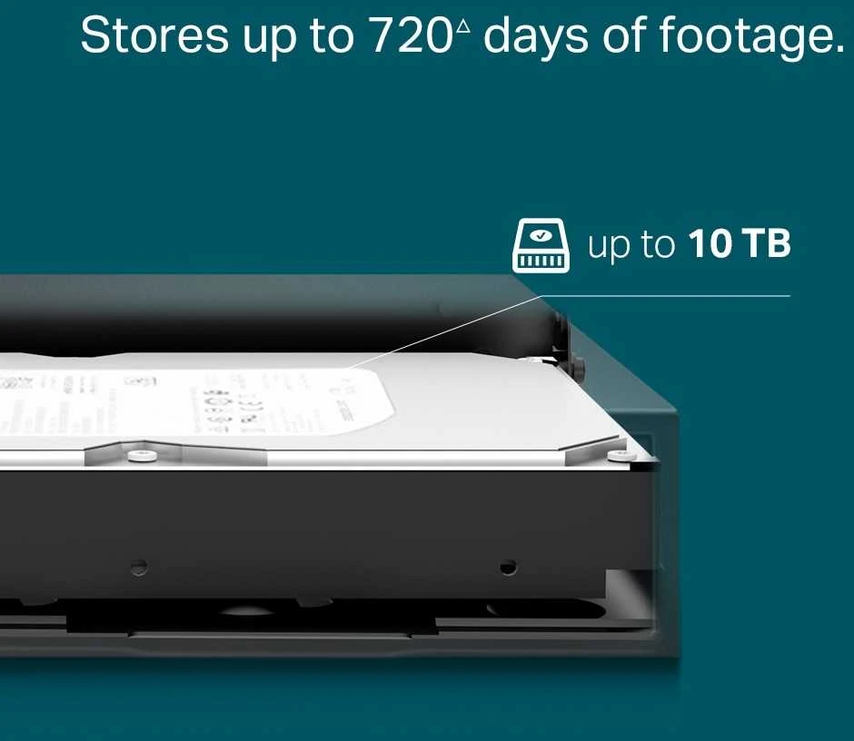 TP-Link Vigi NVR1016H vaizdo registratorius 16 kanalų