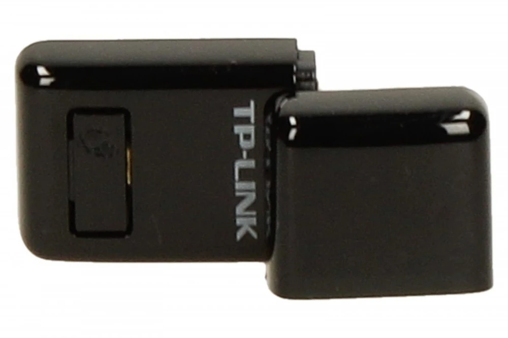 TP-LINK N300 WLAN Mini-USB adapteris, 2,4 GHz, 802.11b/g/n, QSS mygtukas, Autorun įrankis, palaiko Windows XP/Vista/7/8 ir MacOS