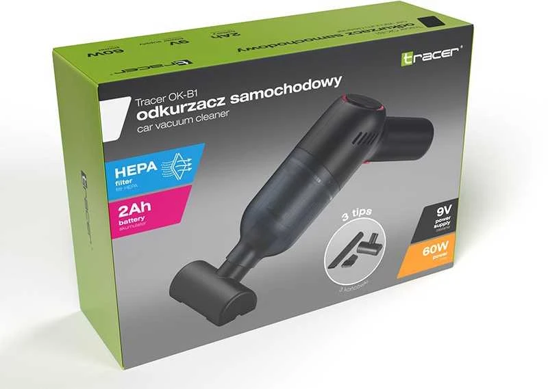 Dulkių siurblys Tracer OK-B1 juoda