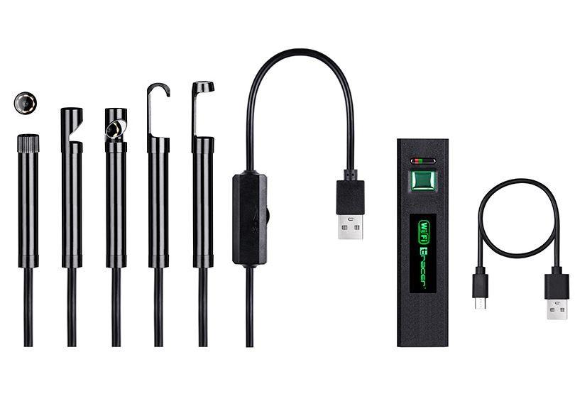 Endoskopinė kamera Tracer HardWire 5M 8MM, Juodos spalvos